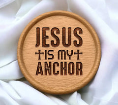 Jesus Is My Anchor SVG - Christian T-Shirt Design SVG