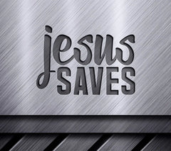 Jesus Saves SVG Design - T-Shirt Graphic SVG