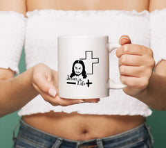Jesus Is Life SVG Design - Christian Art SVG