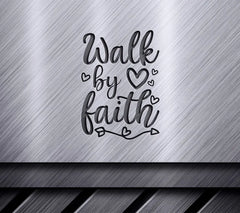 Walk by Faith SVG - Jesus Design SVG