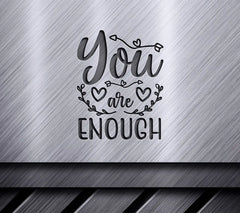 You Are Enough Jesus Quote SVG Design SVG