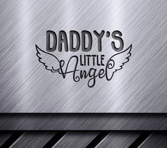 Daddys Little Angel Wings SVG SVG