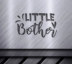 Little Brother SVG Design - on White Background SVG