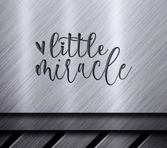 Little Miracle SVG - Sign with Hearts for Kids SVG