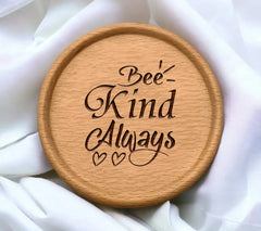 Bee Kind Always SVG with Hearts - Kindness Quote SVG