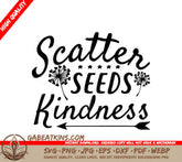 Scatter Seeds of Kindness Dandelion Arrow SVG SVG