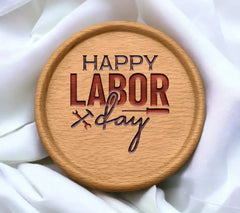 Happy Labor Day Wrench & Screwdriver SVG Design SVG