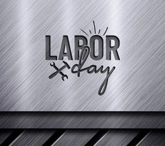 Labor Day Red, White & Blue Wrench & Scissors SVG SVG