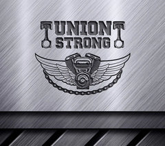 Union Strong Motorcycle Engine SVG - Illustration SVG