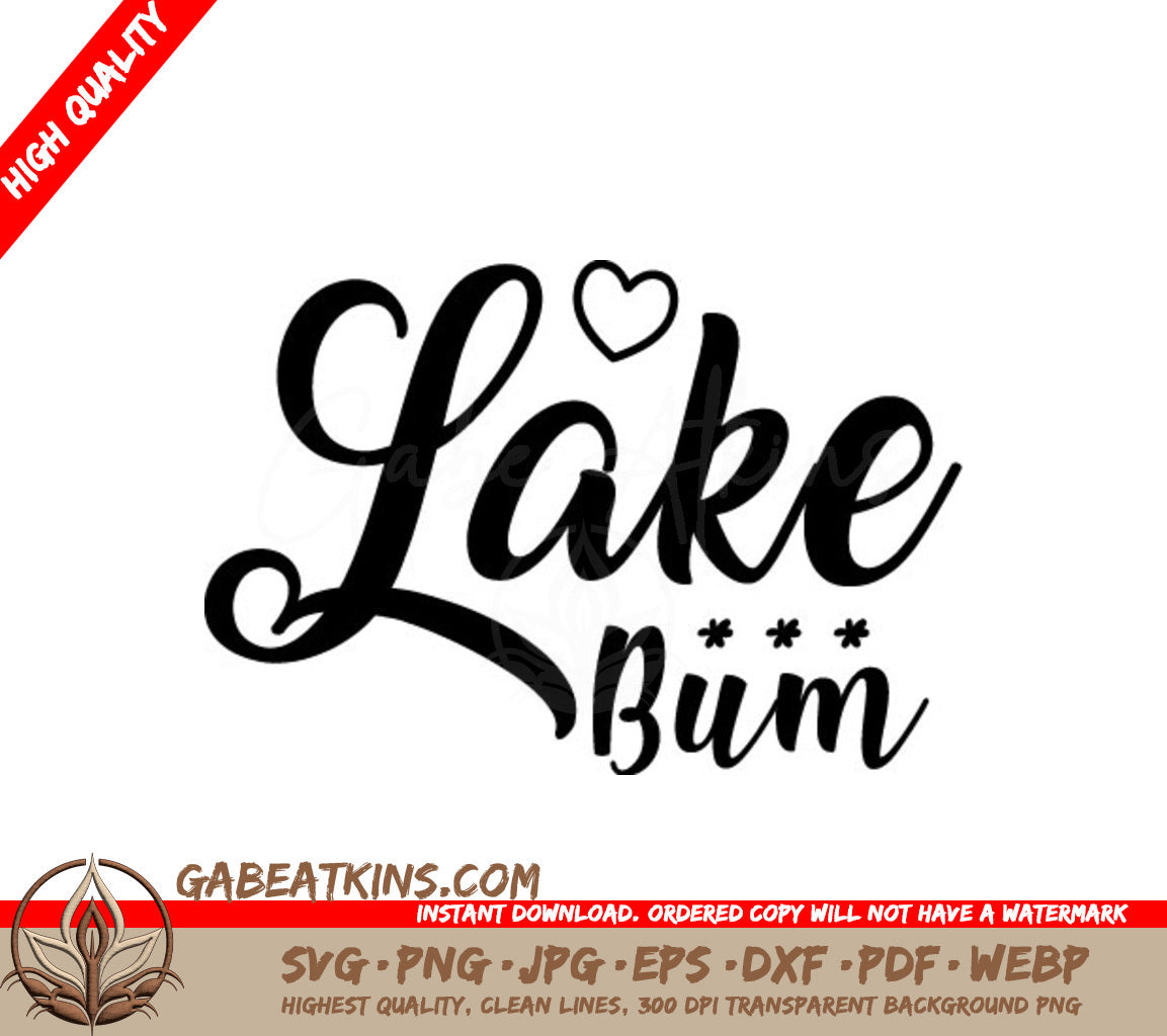 Lake Bum Design - SVG SVG