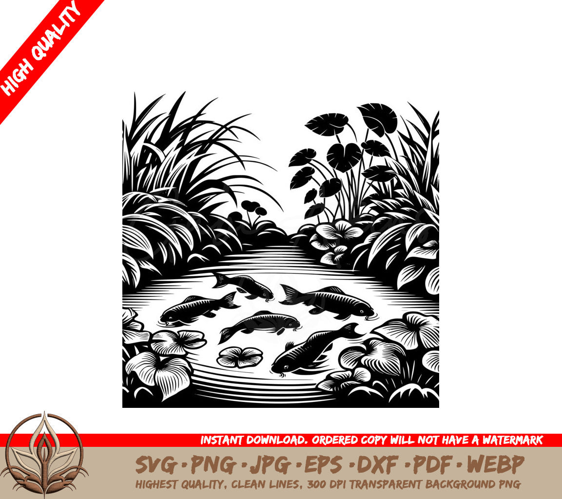 Lily Pad Dance SVG - Digital File for Flexibility