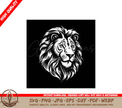 Lion High Quality Vector Logo SVG
