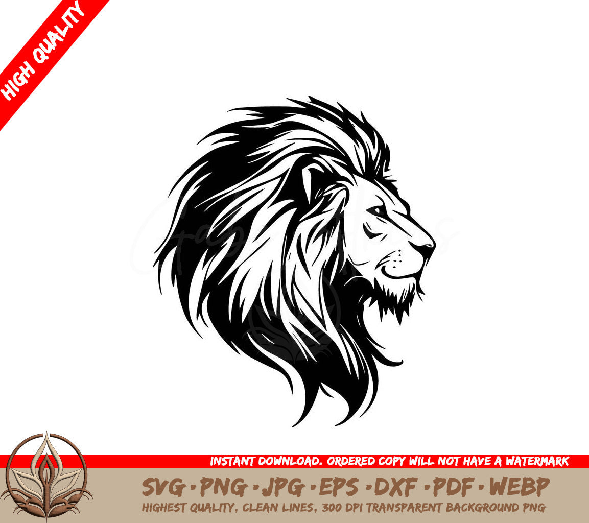 Lion High Quality Vector Logo Vector Illustration Ideal for T-shirt Graphic SVG