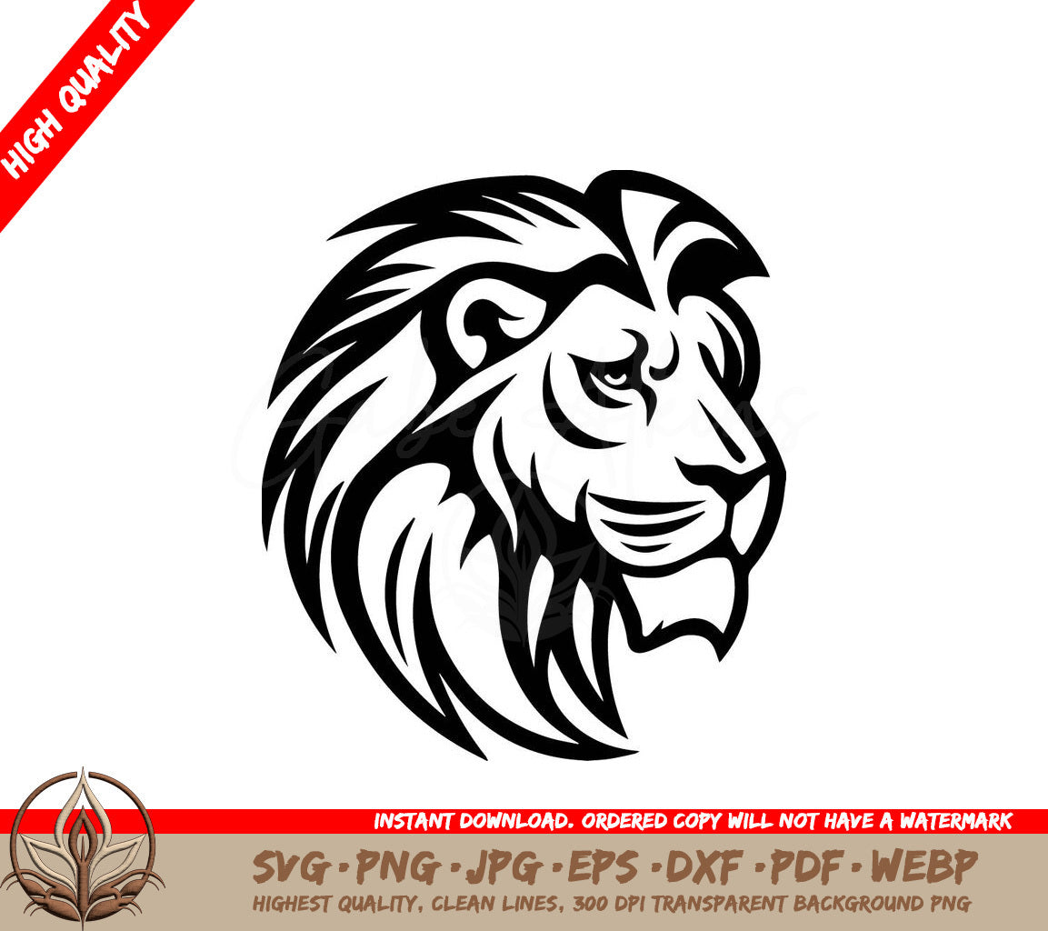 Lion High Quality Vector Logo - Vector illustration ideal for T-shirt graphic SVG