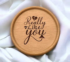 I Really Like You Heart SVG Cut File SVG