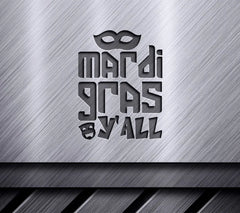 Mardi Gras Yall Mask SVG Design Bundle SVG