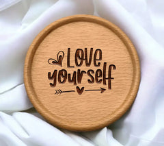 Love Yourself SVG Bundle Arrow Heart Design SVG