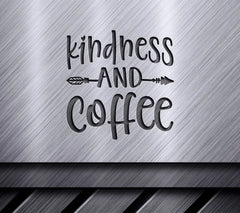 Kindness & Coffee Arrow SVG Design - SVG