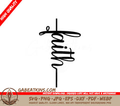 Faith Cross SVG - Christian Design Bundle SVG