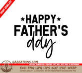 Happy Fathers Day SVG Bundle - 2 Designs SVG