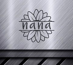 Nana Flower SVG - Grandma SVG Bundle SVG