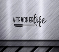 Teacher Life Design SVG Bundle Pencil & Pen Design SVG