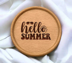 Hello Summer SVG Bundle Sun, Sunglasses Design SVG