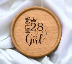 28th Birthday Girl SVG Bundle - 2 Designs SVG
