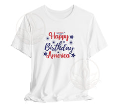 Happy Birthday America Cutting Files SVG, PNG, DXF, JPG, PDF, WebP for | Happy Birthday America Cutting Files SVG, PNG, DXF, JPG, PDF, WebP