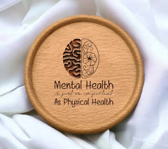 Mental Health Awareness SVG - Just as Important as Physical Health SVG