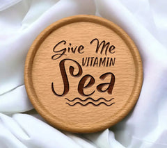 Give Me Vitamin Sea Mermaid Design SVG - SVG