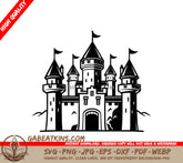 Castle Mini Truck SVG - Emblematic Cruiser Design Design SVG