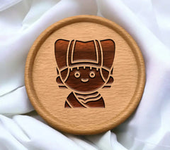 Minang Clothes Person with Hat - SVG Icon SVG