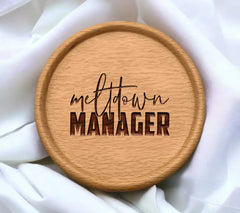 Mom Meltdown Manager SVG Design SVG