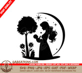 Mother & Baby SVG - Mothers Day Vector Art SVG