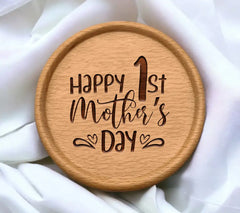 Happy First Mothers Day SVG - Design SVG