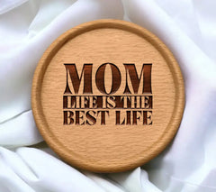 Mom Life Is The Best Life - SVG Design SVG