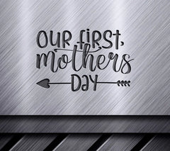 Our First Mothers Day Arrow SVG - Sign SVG
