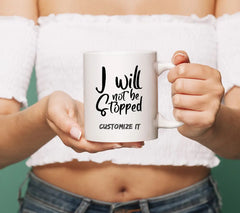 I Will Not Be Stopped Motivational Quote SVG SVG
