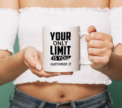 Your Only Limit Is You Motivational Quote SVG SVG