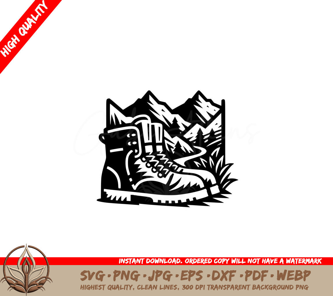 Mountain Explorer Adventure SVG