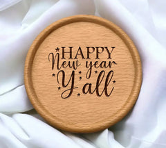 Happy New Year Yall SVG SVG