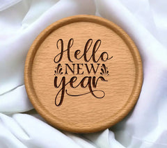 Hello New Year SVG Design SVG