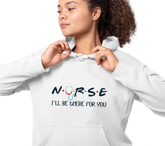 Nurse SVG Cut File (Cricut) "Ill Be There For You" | Instant Download | Instant Download SVG, PNG, JPG, EPS, DXF, PDF WEBP