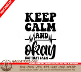 Keep Calm And Pray - Nurse SVG Design SVG