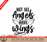 Nurse Angel SVG Not All Angels Have Wings SVG