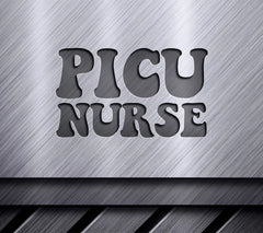 PICU Nurse SVG Design Design SVG