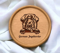 Jagdterrier Peeking Dogs SVG SVG