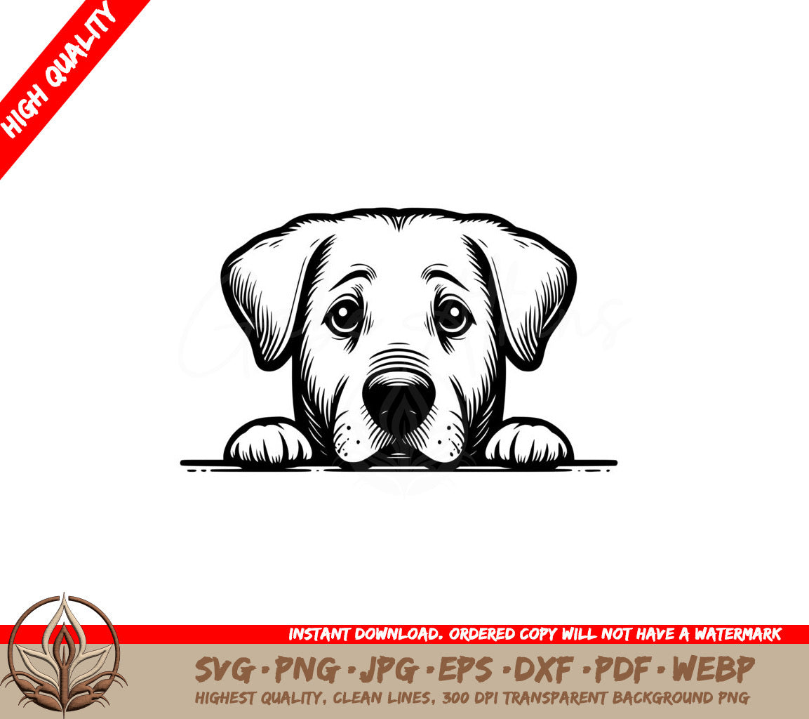 Peeking Anatolian Shepherd SVG - Digital Product in Various Formats