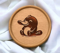 Stitched Duck Foot SVG - Printable Design SVG